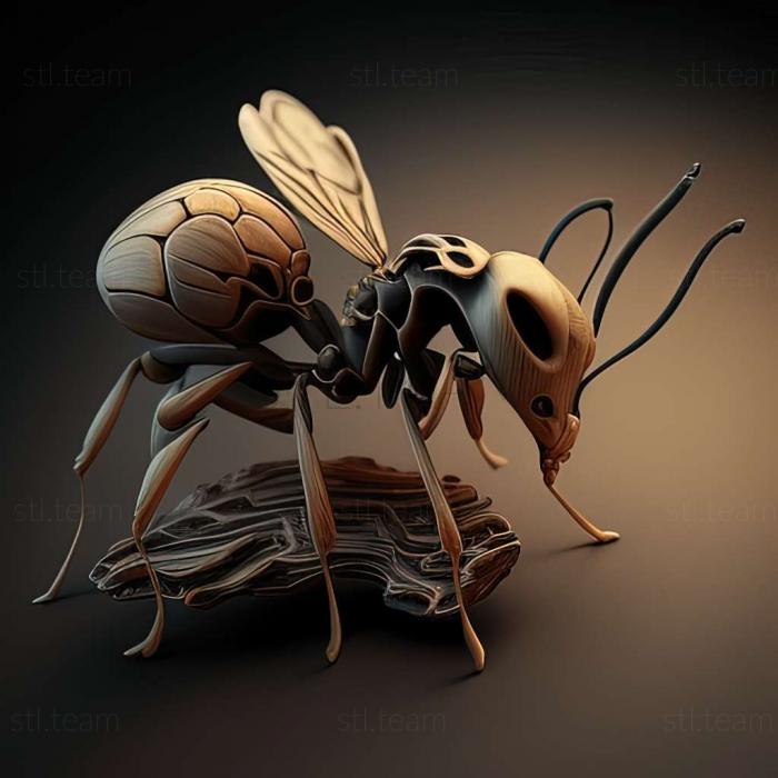 3D модель Lasius glom (STL)